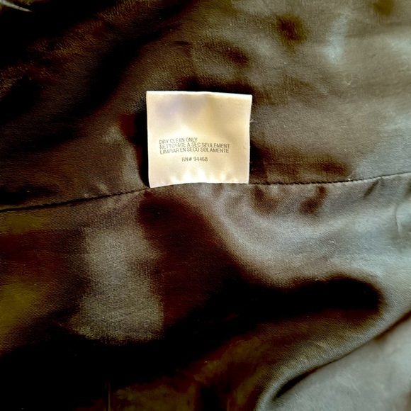 LIZ CLAIBORNE COAT LUXURIOUS CASHMERE & WOOL-SATIN LINING EX-COND. VTG SZ 12 - Picture 14 of 15